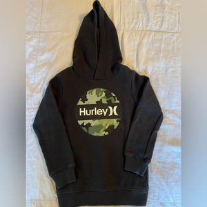 Little boys size 5 Hurley black sweat shirt